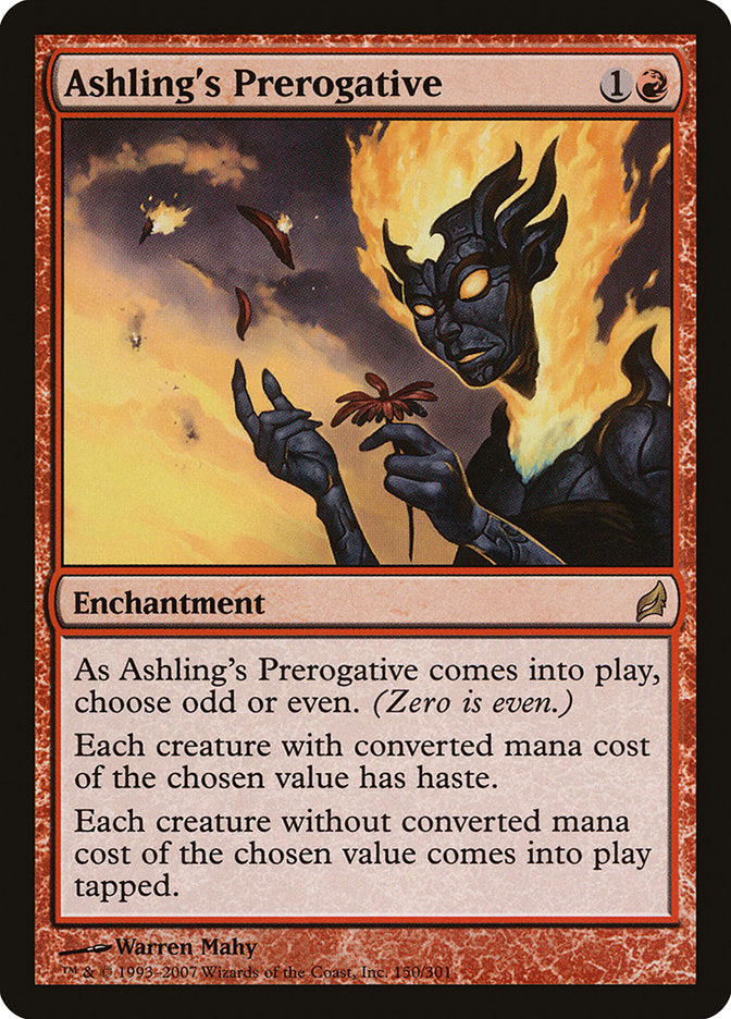 Ashling's Prerogative [Lorwyn] - Magic: The Gathering - Card Brawlers | Quebec | Canada |