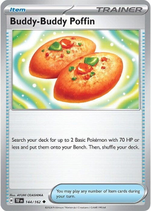 Buddy-Buddy Poffin (144/162) [Scarlet & Violet: Temporal Forces] - Pokémon - Card Brawlers | Quebec | Canada |
