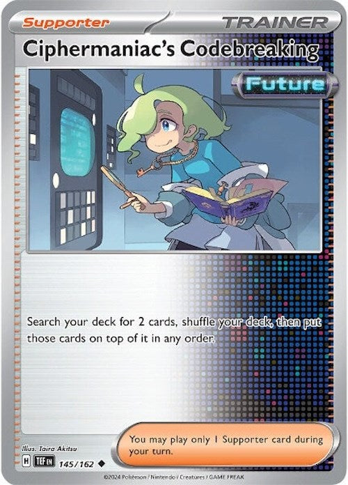 Ciphermaniac's Codebreaking (145/162) [Scarlet & Violet: Temporal Forces] - Pokémon - Card Brawlers | Quebec | Canada |
