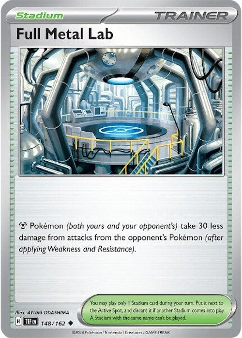 Full Metal Lab (148/162) [Scarlet & Violet: Temporal Forces] - Pokémon - Card Brawlers | Quebec | Canada |