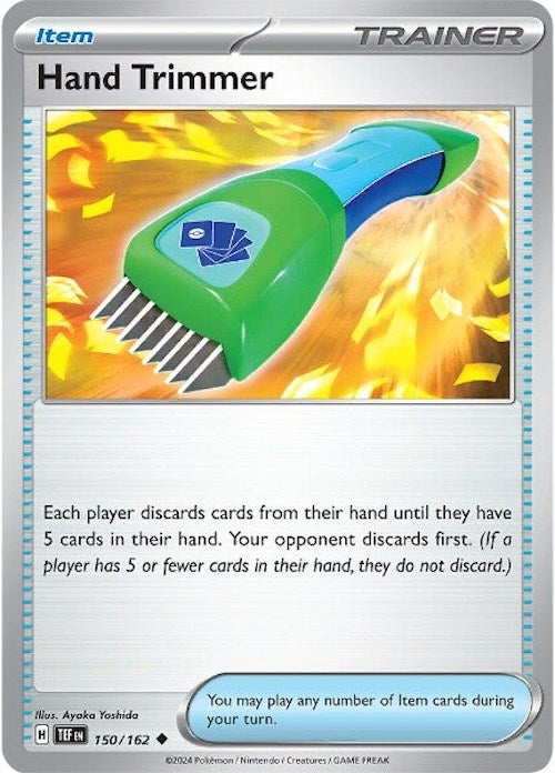 Hand Trimmer (150/162) [Scarlet & Violet: Temporal Forces] - Pokémon - Card Brawlers | Quebec | Canada |