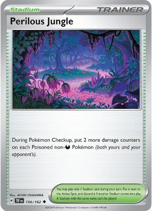 Perilous Jungle (156/162) [Scarlet & Violet: Temporal Forces] - Pokémon - Card Brawlers | Quebec | Canada |