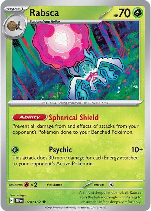 Rabsca (024/162) [Scarlet & Violet: Temporal Forces] - Pokémon - Card Brawlers | Quebec | Canada |