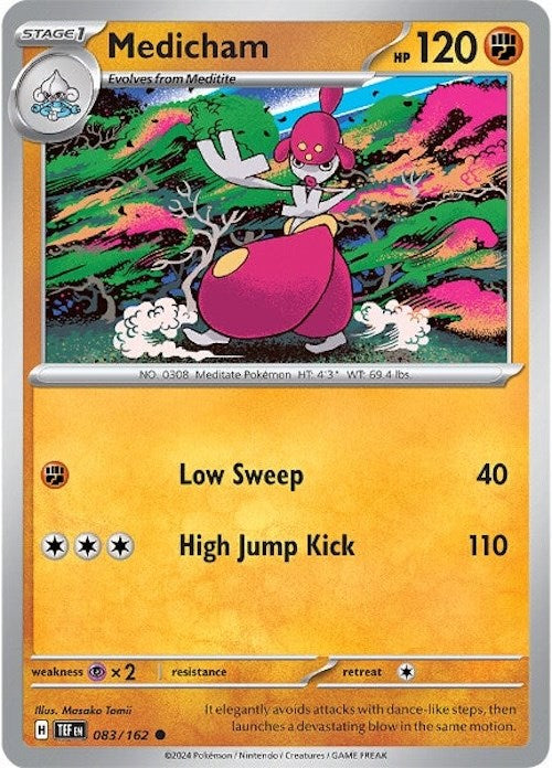 Medicham (083/162) [Scarlet & Violet: Temporal Forces] - Pokémon - Card Brawlers | Quebec | Canada |