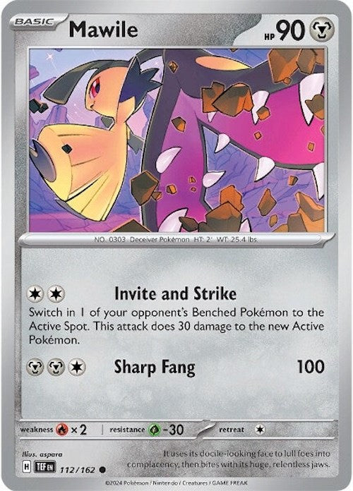 Mawile (112/162) [Scarlet & Violet: Temporal Forces] - Pokémon - Card Brawlers | Quebec | Canada |