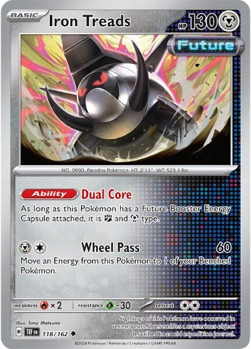 Iron Treads (118/162) [Scarlet & Violet: Temporal Forces] - Pokémon - Card Brawlers | Quebec | Canada |