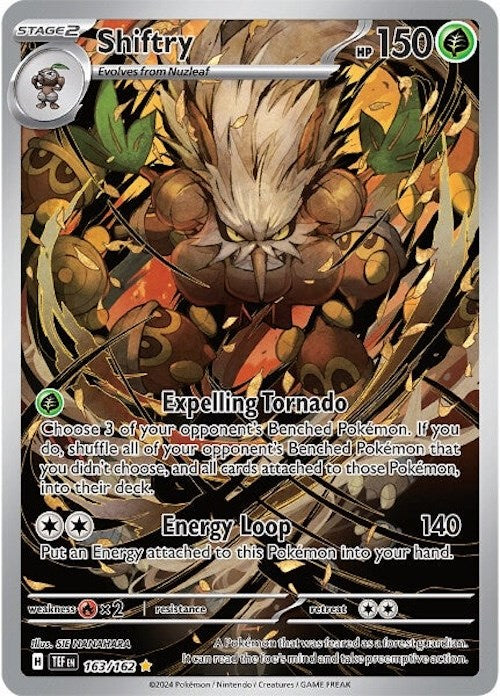 Shiftry (163/162) [Scarlet & Violet: Temporal Forces] - Pokémon - Card Brawlers | Quebec | Canada |