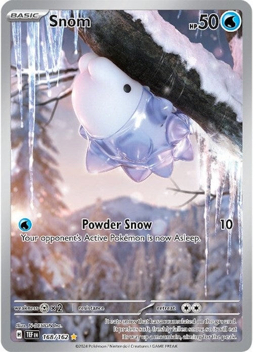 Snom (168/162) [Scarlet & Violet: Temporal Forces] - Pokémon - Card Brawlers | Quebec | Canada |