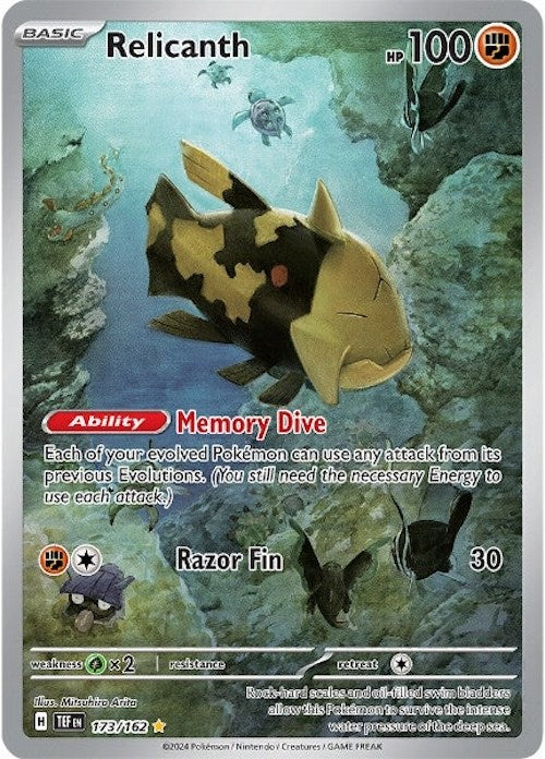 Relicanth (173/162) [Scarlet & Violet: Temporal Forces] - Pokémon - Card Brawlers | Quebec | Canada |