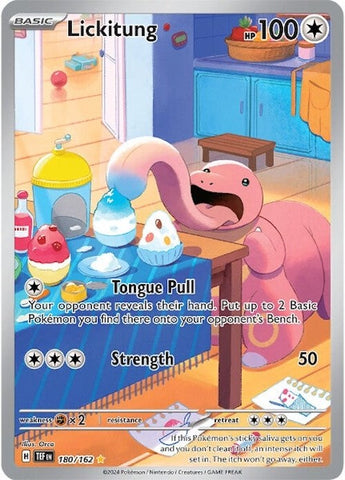 Lickitung (180/162) [Scarlet & Violet: Temporal Forces] - Pokémon - Card Brawlers | Quebec | Canada |