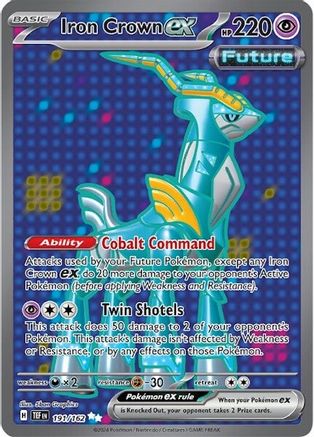 Iron Crown ex (191/162) [Scarlet & Violet: Temporal Forces] - Pokémon - Card Brawlers | Quebec | Canada |