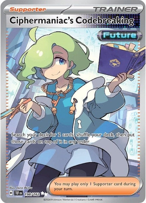 Ciphermaniac's Codebreaking (198/162) [Scarlet & Violet: Temporal Forces] - Pokémon - Card Brawlers | Quebec | Canada |