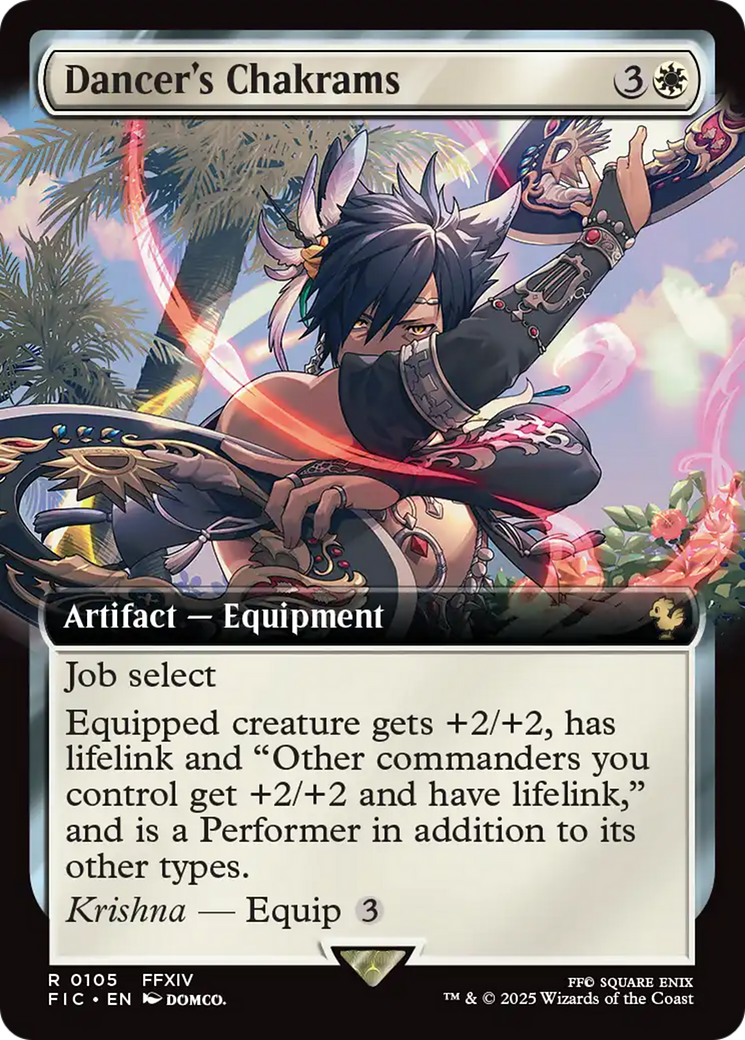 Dancer's Chakrams (Extended Art) [FINAL FANTASY Commander] - Magic: The Gathering - Card Brawlers | Quebec | Canada |