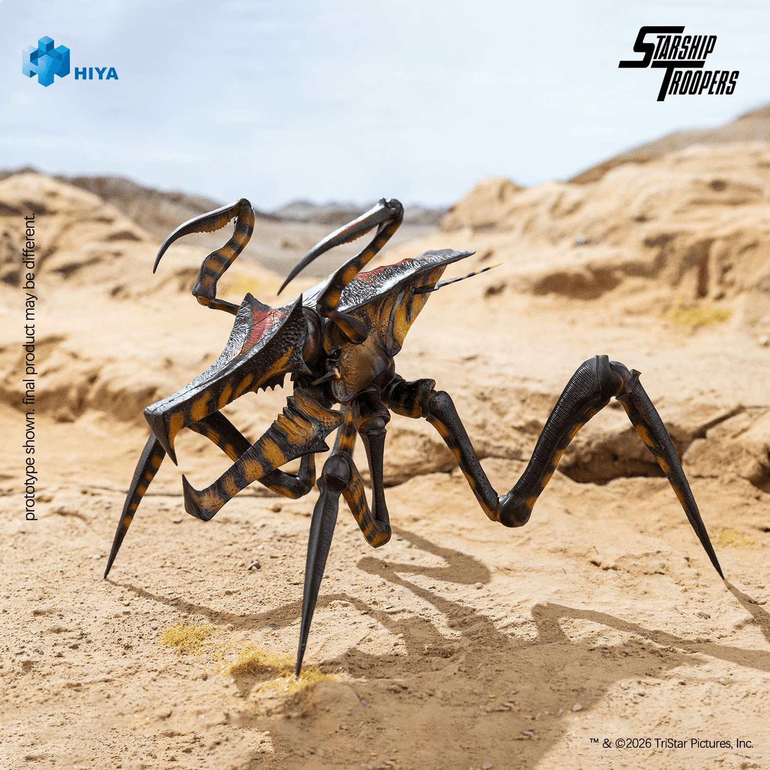 HIYA TOYS - Starship Troopers - 1/12 Scale None Scale 5.3 Inch - Warrior Bug - (PREORDER) September 30, 2027