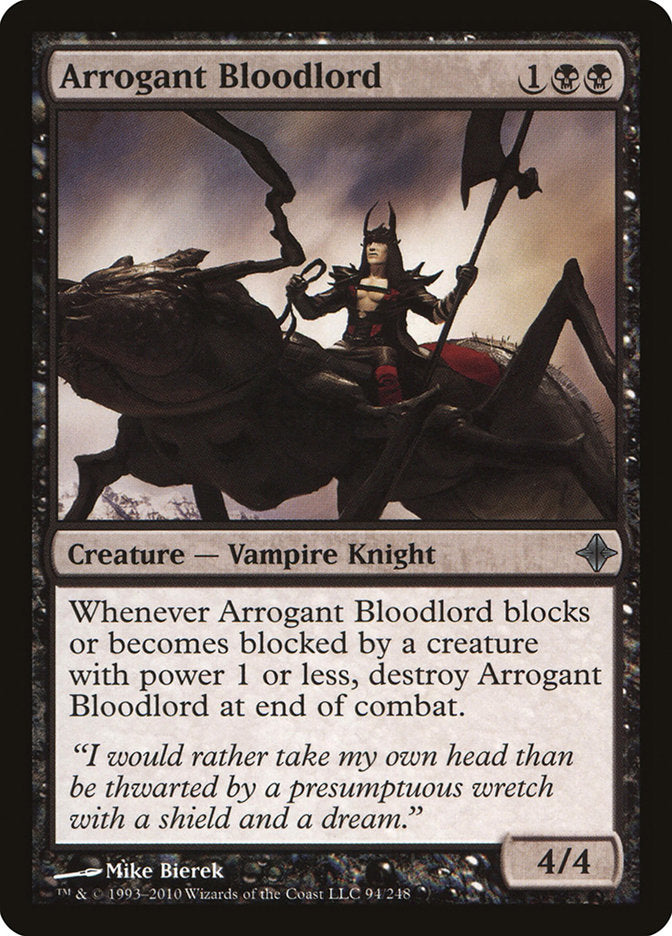 Arrogant Bloodlord [Rise of the Eldrazi] - Magic: The Gathering - Card Brawlers | Quebec | Canada |
