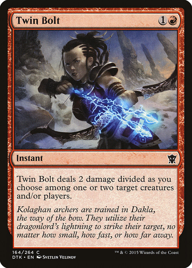 Twin Bolt [Dragons of Tarkir] - Magic: The Gathering - Card Brawlers | Quebec | Canada |