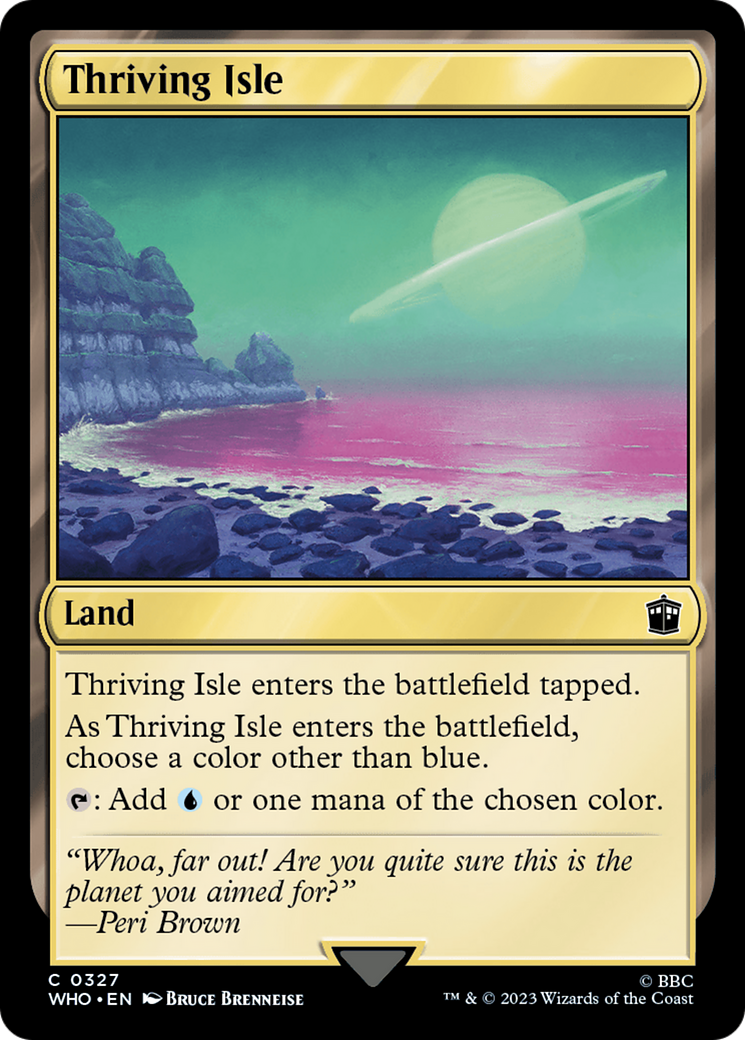 Thriving Isle [Doctor Who] - Magic: The Gathering - Card Brawlers | Quebec | Canada |