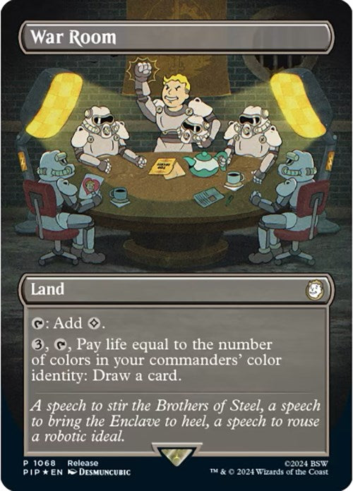 War Room (Borderless) [Fallout Promos] - Magic: The Gathering - Card Brawlers | Quebec | Canada |
