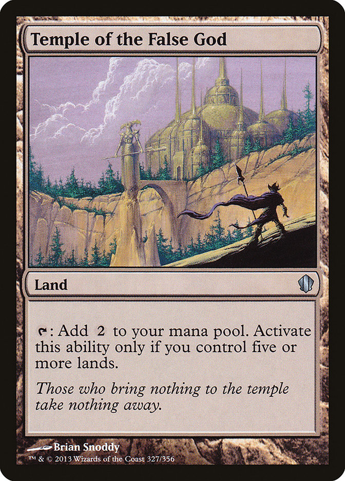 Temple of the False God [Commander 2013] - Magic: The Gathering - Card Brawlers | Quebec | Canada |