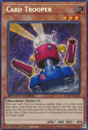Card Trooper (Secret Rare) [SGX4-ENA03] Secret Rare - Yu-Gi-Oh! - Card Brawlers | Quebec | Canada |