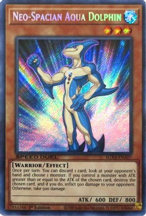 Neo-Spacian Aqua Dolphin (Secret Rare) [SGX4-ENA07] Secret Rare - Yu-Gi-Oh! - Card Brawlers | Quebec | Canada |