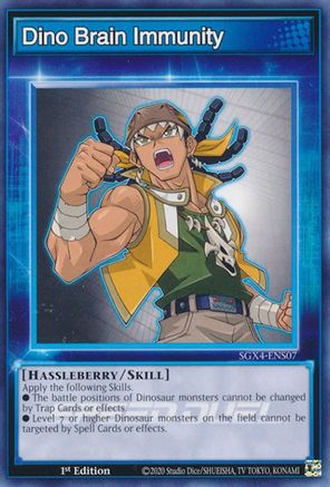 Dino Brain Immunity [SGX4-ENS07] Common - Yu-Gi-Oh! - Card Brawlers | Quebec | Canada |