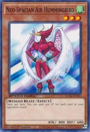 Neo-Spacian Air Hummingbird [SGX4-ENA06] Common - Yu-Gi-Oh! - Card Brawlers | Quebec | Canada |