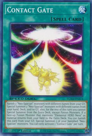 Contact Gate [SGX4-ENA14] Common - Yu-Gi-Oh! - Card Brawlers | Quebec | Canada |