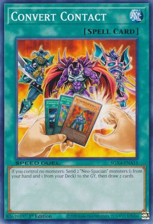Convert Contact [SGX4-ENA15] Common - Yu-Gi-Oh! - Card Brawlers | Quebec | Canada |