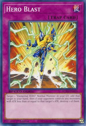 Hero Blast [SGX4-ENA19] Common - Yu-Gi-Oh! - Card Brawlers | Quebec | Canada |