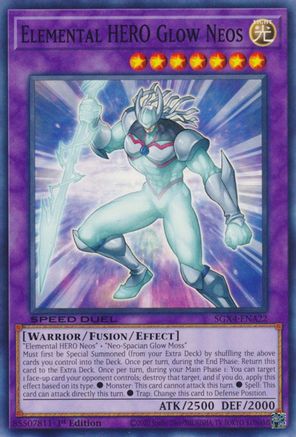 Elemental HERO Glow Neos [SGX4-ENA22] Common - Yu-Gi-Oh! - Card Brawlers | Quebec | Canada |