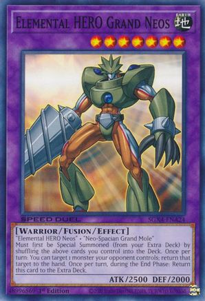 Elemental HERO Grand Neos [SGX4-ENA24] Common - Yu-Gi-Oh! - Card Brawlers | Quebec | Canada |