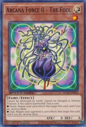 Arcana Force 0 - The Fool [SGX4-ENB02] Common - Yu-Gi-Oh! - Card Brawlers | Quebec | Canada |