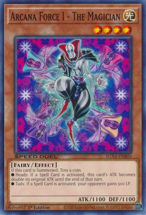 Arcana Force I - The Magician [SGX4-ENB03] Common - Yu-Gi-Oh! - Card Brawlers | Quebec | Canada |