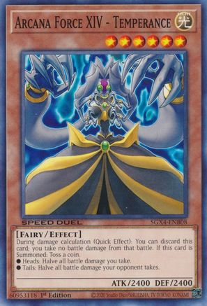 Arcana Force XIV - Temperance [SGX4-ENB08] Common - Yu-Gi-Oh! - Card Brawlers | Quebec | Canada |