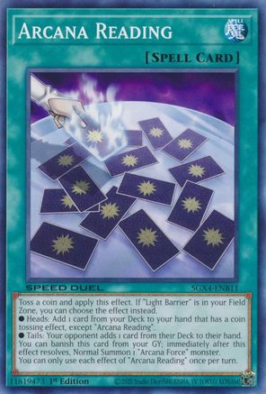 Arcana Reading [SGX4-ENB11] Common - Yu-Gi-Oh! - Card Brawlers | Quebec | Canada |