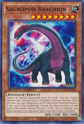 Sauropod Brachion [SGX4-ENC02] Common - Yu-Gi-Oh! - Card Brawlers | Quebec | Canada |