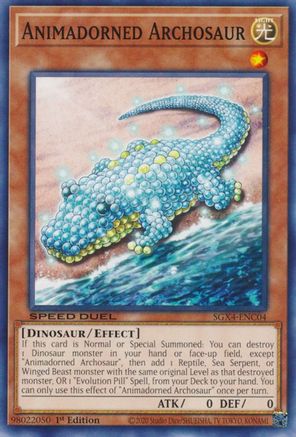 Animadorned Archosaur [SGX4-ENC04] Common - Yu-Gi-Oh! - Card Brawlers | Quebec | Canada |
