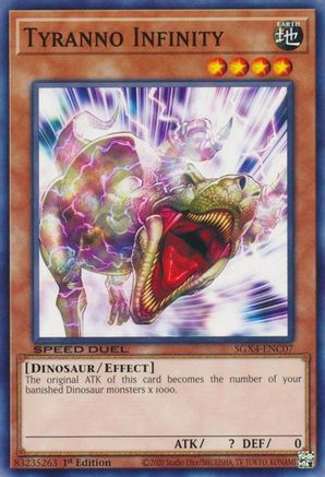 Tyranno Infinity [SGX4-ENC07] Common - Yu-Gi-Oh! - Card Brawlers | Quebec | Canada |