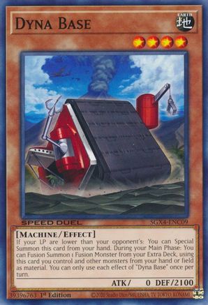 Dyna Base [SGX4-ENC09] Common - Yu-Gi-Oh! - Card Brawlers | Quebec | Canada |