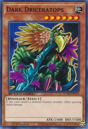 Dark Driceratops [SGX4-ENC10] Common - Yu-Gi-Oh! - Card Brawlers | Quebec | Canada |
