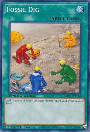 Fossil Dig [SGX4-ENC14] Common - Yu-Gi-Oh! - Card Brawlers | Quebec | Canada |