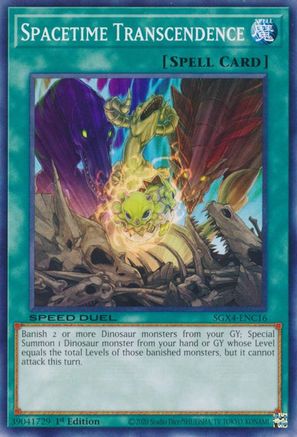 Spacetime Transcendence [SGX4-ENC16] Common - Yu-Gi-Oh! - Card Brawlers | Quebec | Canada |