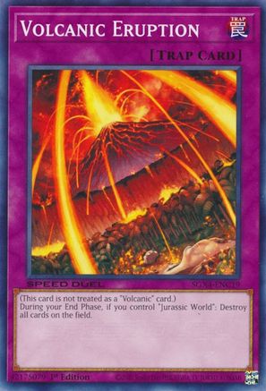 Volcanic Eruption [SGX4-ENC19] Common - Yu-Gi-Oh! - Card Brawlers | Quebec | Canada |