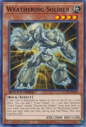 Weathering Soldier [SGX4-END06] Common - Yu-Gi-Oh! - Card Brawlers | Quebec | Canada |