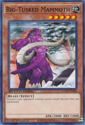 Big-Tusked Mammoth [SGX4-END08] Common - Yu-Gi-Oh! - Card Brawlers | Quebec | Canada |