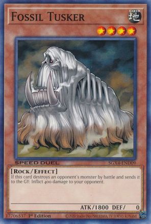 Fossil Tusker [SGX4-END09] Common - Yu-Gi-Oh! - Card Brawlers | Quebec | Canada |