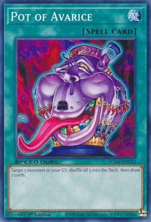 Pot of Avarice [SGX4-END12] Common - Yu-Gi-Oh! - Card Brawlers | Quebec | Canada |