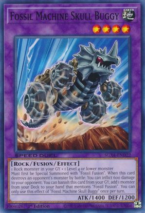 Fossil Machine Skull Buggy [SGX4-END22] Common - Yu-Gi-Oh! - Card Brawlers | Quebec | Canada |