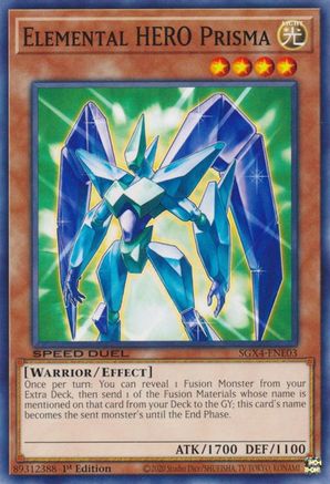 Elemental HERO Prisma [SGX4-ENE03] Common - Yu-Gi-Oh! - Card Brawlers | Quebec | Canada |